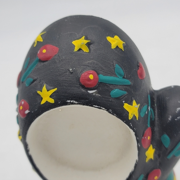 Mary Engelbreit Christmas Mitten Votive Candle Holders Set of 3 Hand Painted - Picture 12 of 16